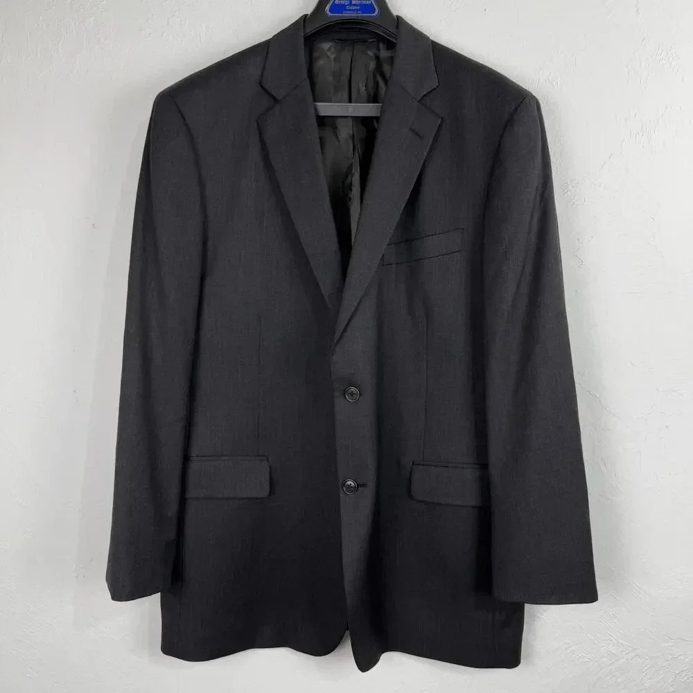 Brooks Brothers 1818 Madison Estrado Trabaldo Men's 46L/41 Classic Blazer Wool‎